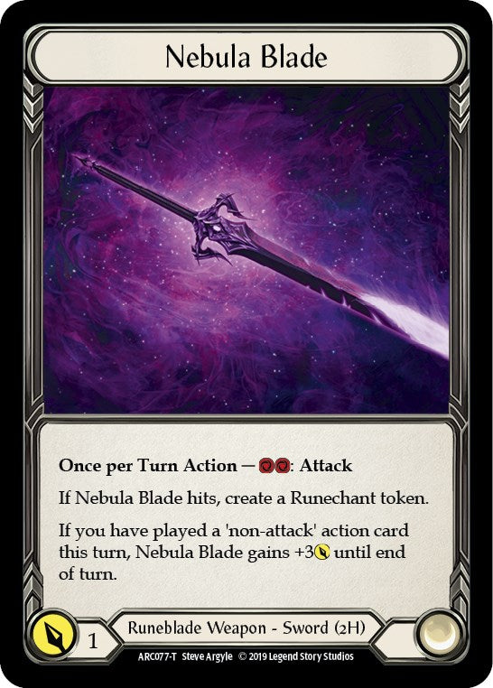 Crucible of Aetherweave // Nebula Blade [ARC115 // ARC077] (Arcane Rising) | Magic Magpie