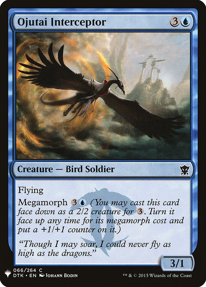 Ojutai Interceptor [Mystery Booster] | Magic Magpie