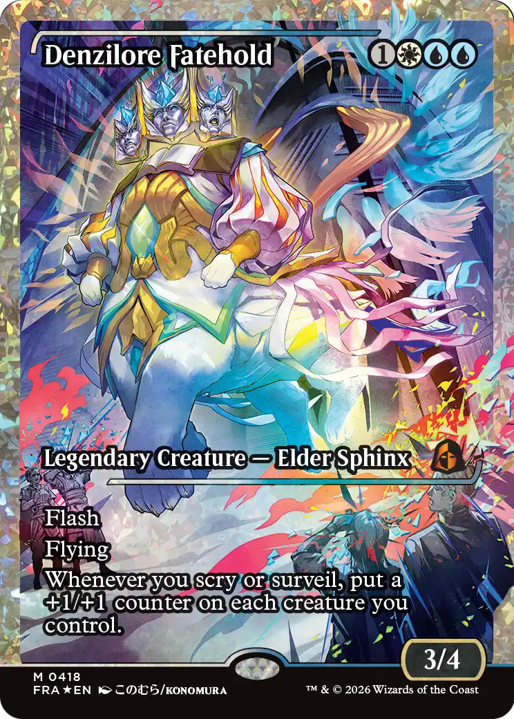 Denzilore Fatehold (Showcase) (Fracture Foil) (0418) [Reality Fracture] | Magic Magpie
