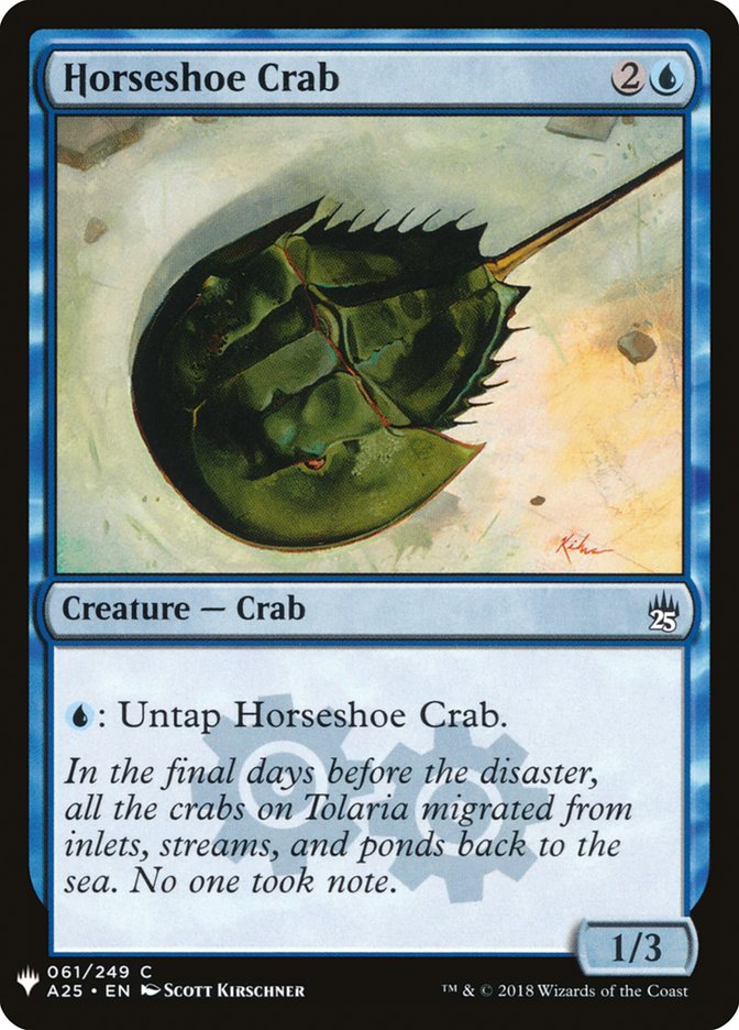 Horseshoe Crab [Mystery Booster] | Magic Magpie