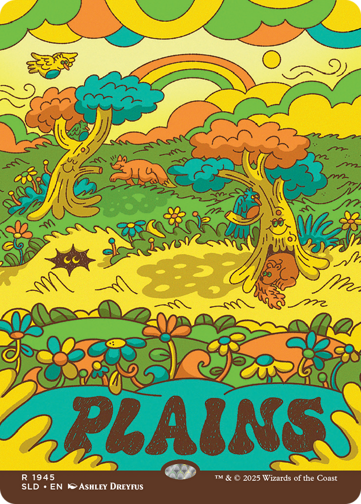 Plains (1945) (Rainbow Foil) [Secret Lair Drop Series] | Magic Magpie