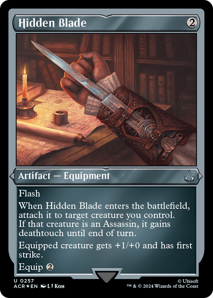 Hidden Blade (Foil Etched) [Assassin's Creed] | Magic Magpie