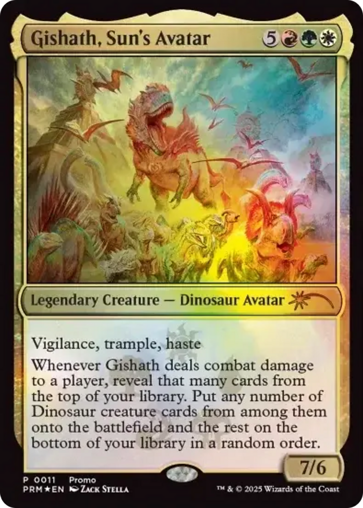 Gishath, Sun's Avatar [Media Promos] | Magic Magpie