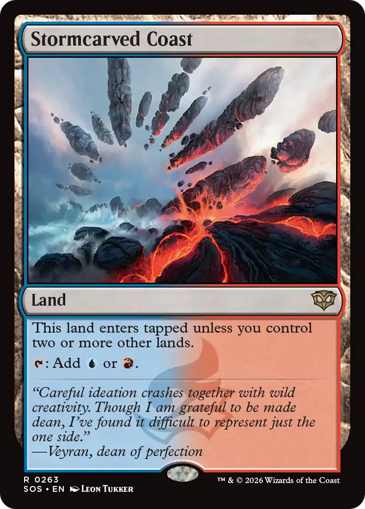 Stormcarved Coast [Secrets of Strixhaven] | Magic Magpie