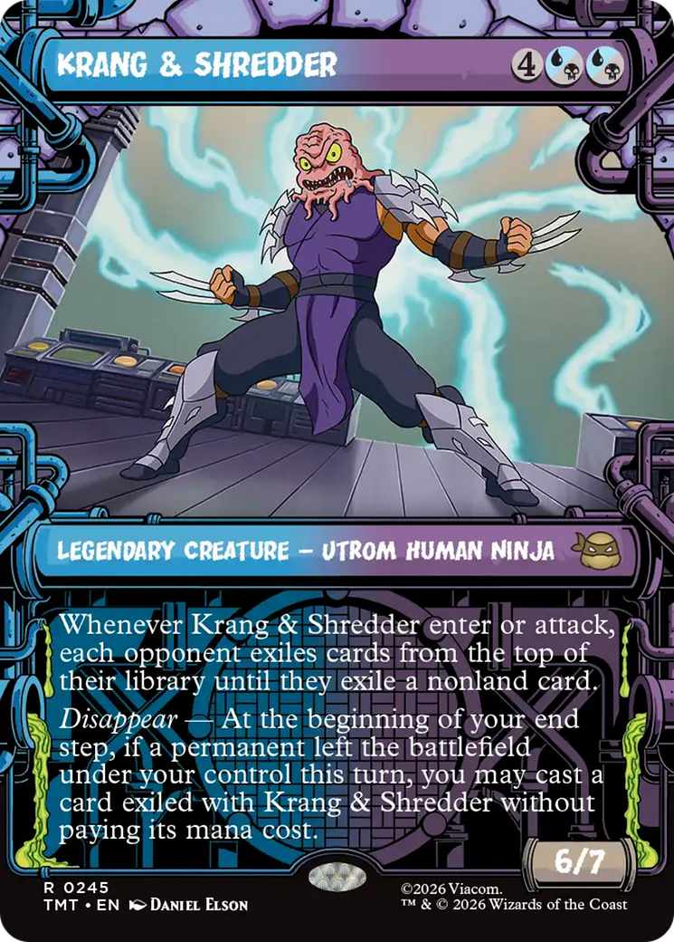 Krang & Shredder (Showcase) [Teenage Mutant Ninja Turtles] | Magic Magpie