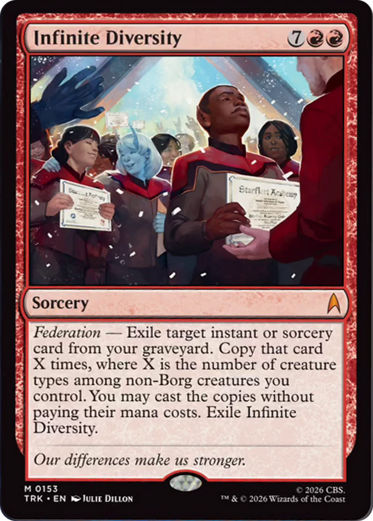 Infinite Diversity [Star Trek] | Magic Magpie