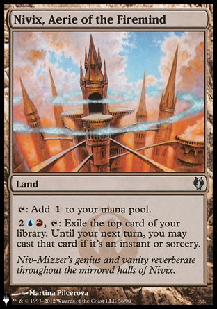 Nivix, Aerie of the Firemind [The List] | Magic Magpie