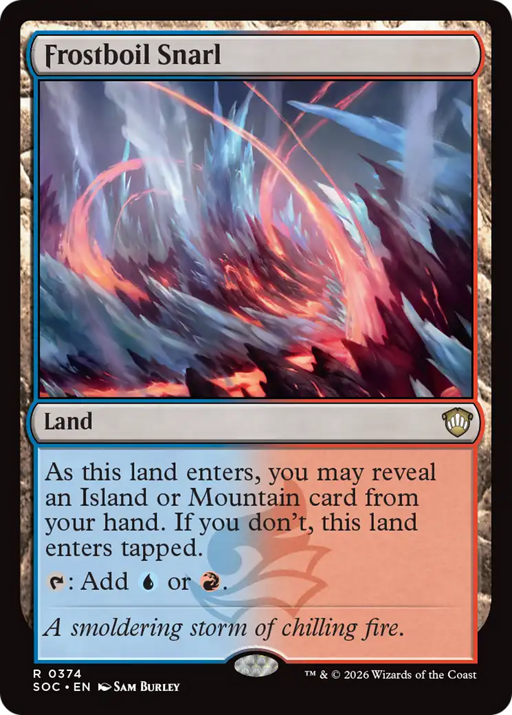 Frostboil Snarl [Secrets of Strixhaven Commander] | Magic Magpie