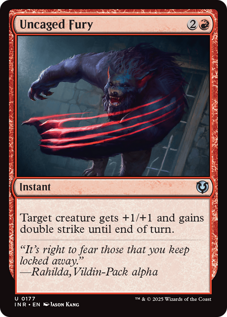 Uncaged Fury [Innistrad Remastered] | Magic Magpie