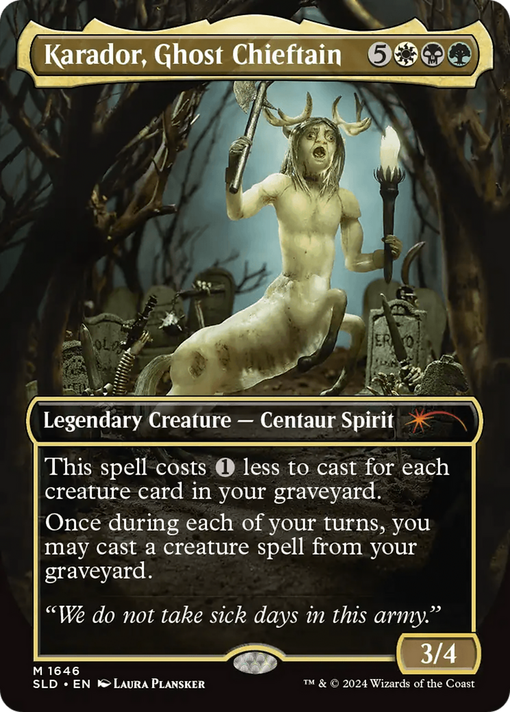 Karador, Ghost Chieftain [Secret Lair Drop Series] | Magic Magpie