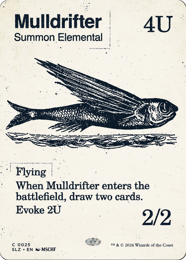 Mulldrifter (0025) [Secret Lair x MSCHF: The Zeta Set] | Magic Magpie