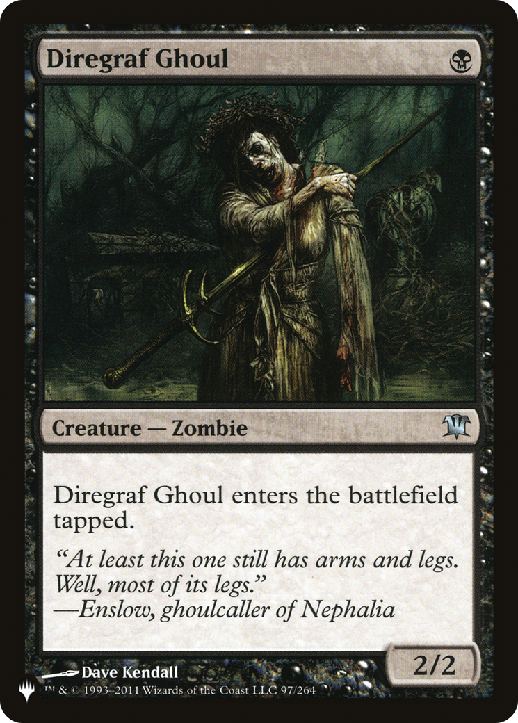 Diregraf Ghoul [The List Reprints] | Magic Magpie