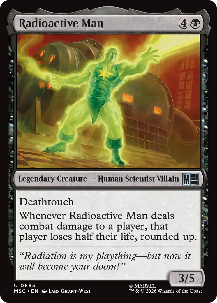 Radioactive Man [Marvel Super Heroes Commander] | Magic Magpie