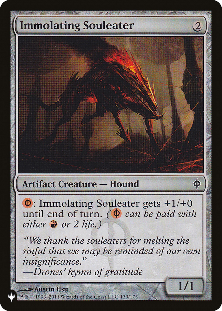 Immolating Souleater [The List] | Magic Magpie