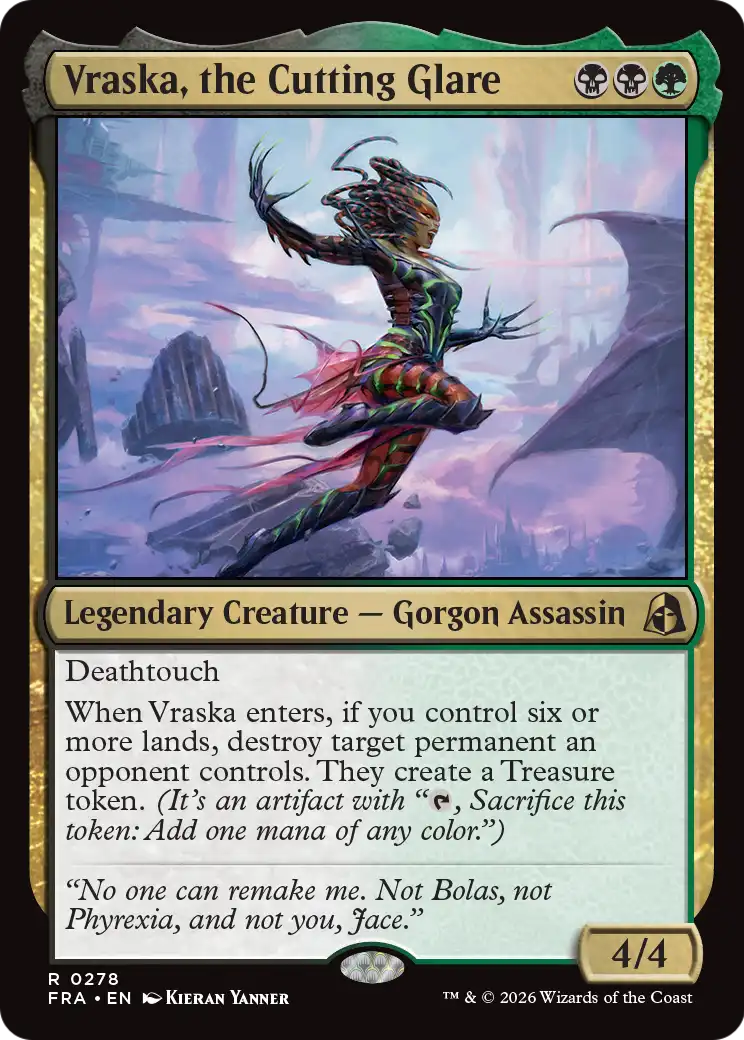 Vraska, the Cutting Glare [Reality Fracture] | Magic Magpie