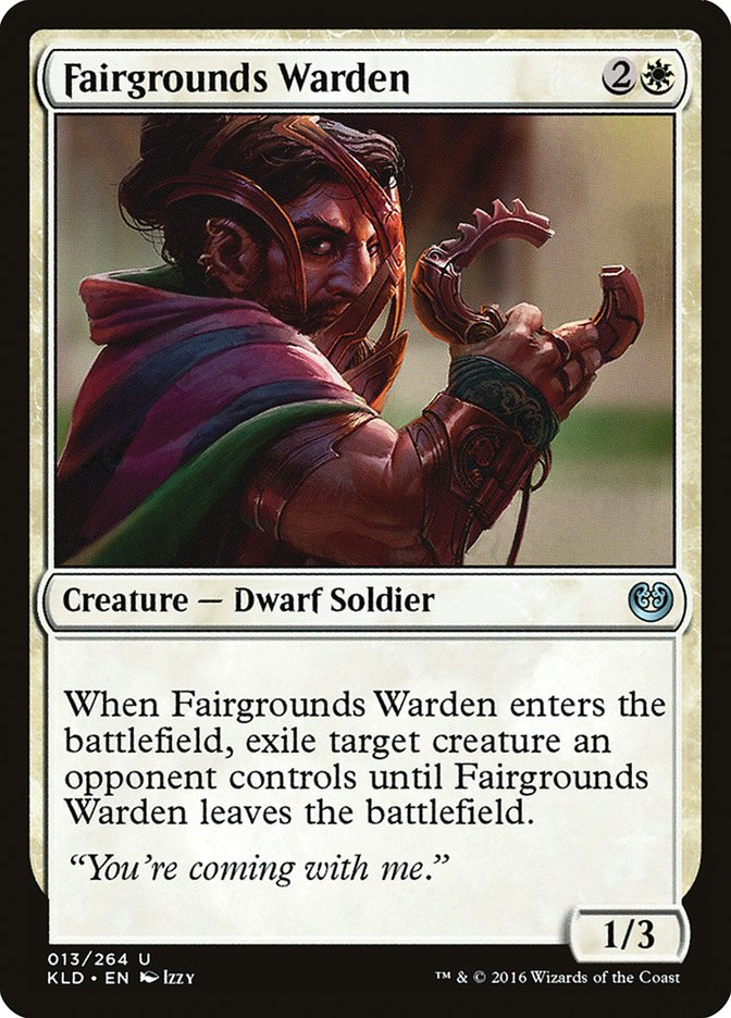 Fairgrounds Warden [Kaladesh] | Magic Magpie