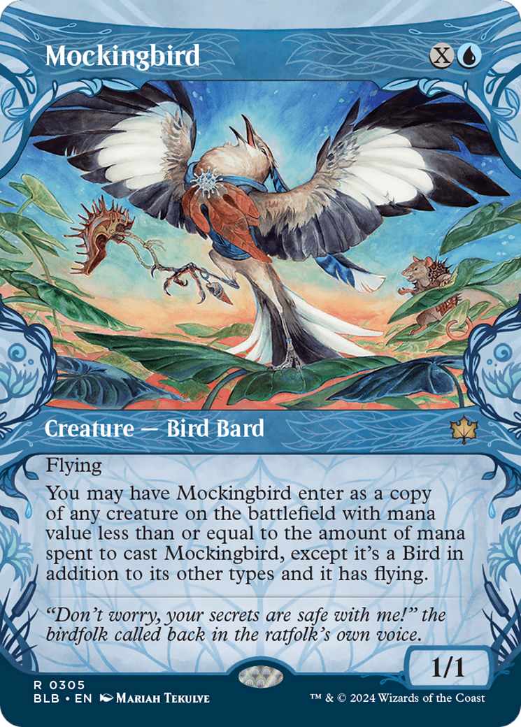 Mockingbird (Showcase) [Bloomburrow] | Magic Magpie