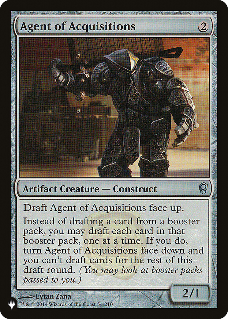 Agent of Acquisitions [The List] | Magic Magpie