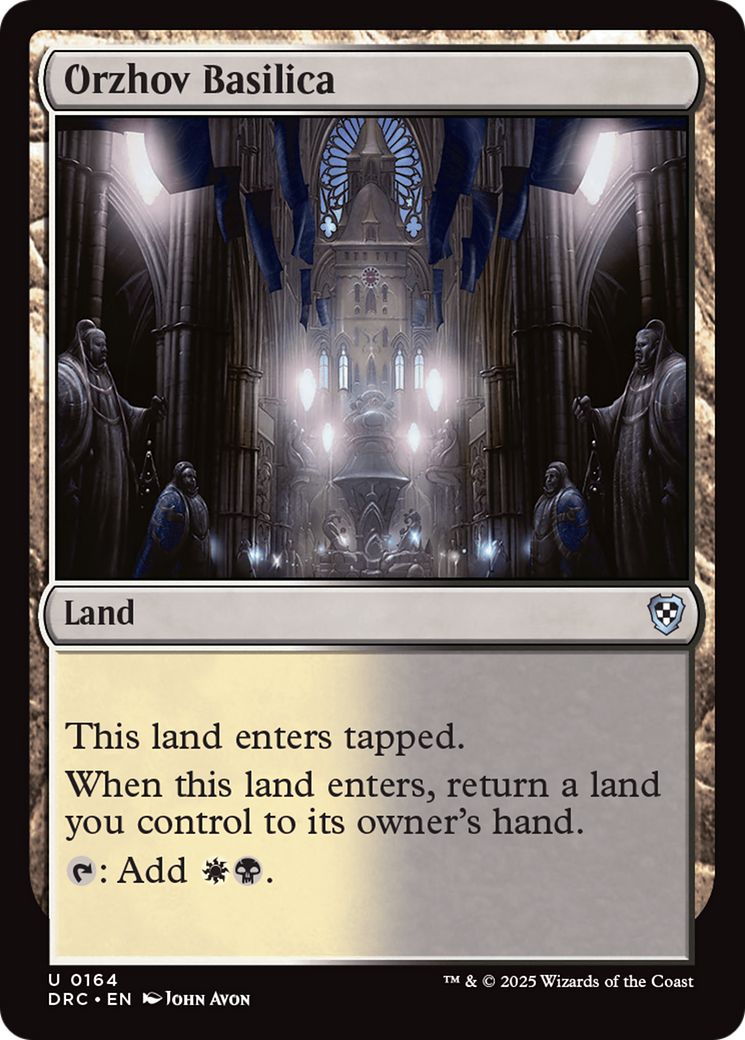 Orzhov Basilica [Aetherdrift Commander] | Magic Magpie