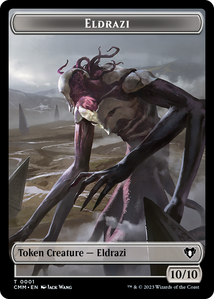 Eldrazi // Myr Double-Sided Token [Commander Masters Tokens] | Magic Magpie