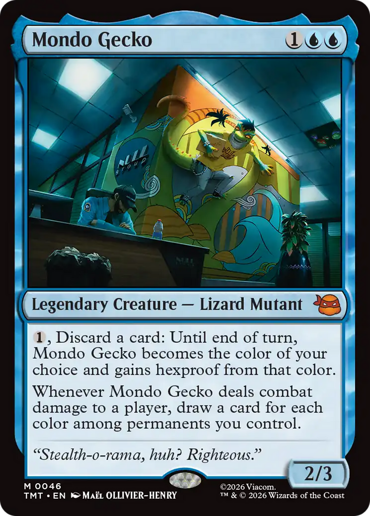 Mondo Gecko [Teenage Mutant Ninja Turtles] | Magic Magpie