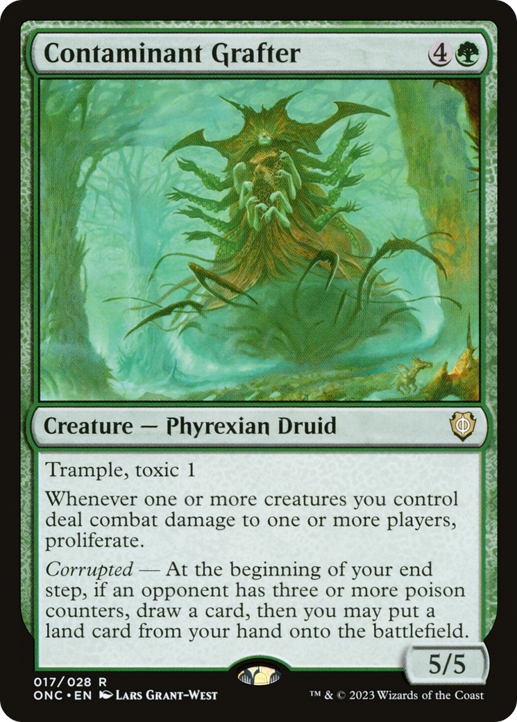 Contaminant Grafter [Phyrexia: All Will Be One Commander] | Magic Magpie