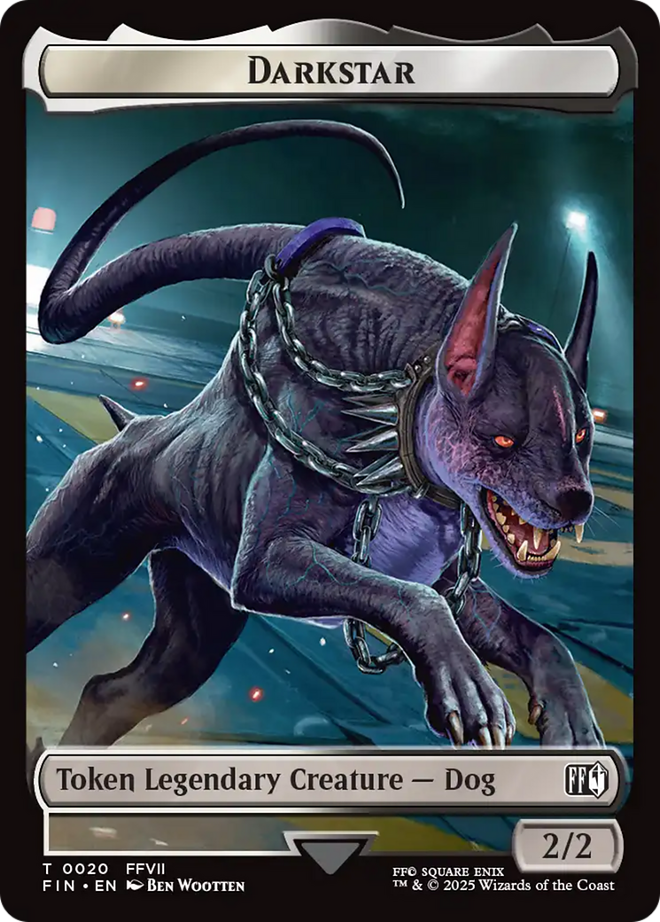 Angelo // Darkstar Double-Sided Token [FINAL FANTASY Tokens] | Magic Magpie