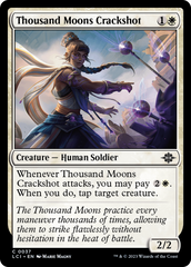 Thousand Moons Crackshot [The Lost Caverns of Ixalan] | Magic Magpie