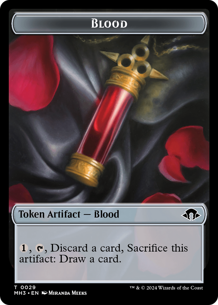 Blood // Energy Reserve Double-Sided Token [Modern Horizons 3 Tokens] | Magic Magpie