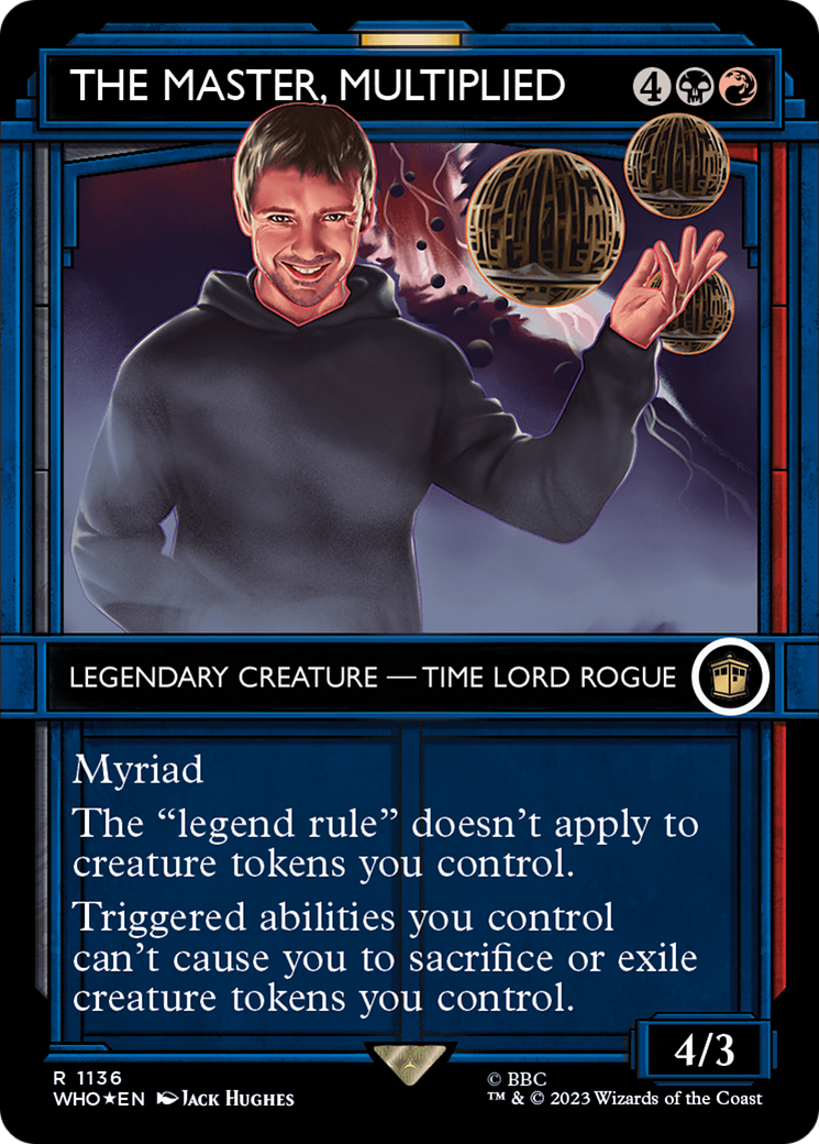 The Master, Multiplied (Showcase) (Surge Foil) [Doctor Who] | Magic Magpie