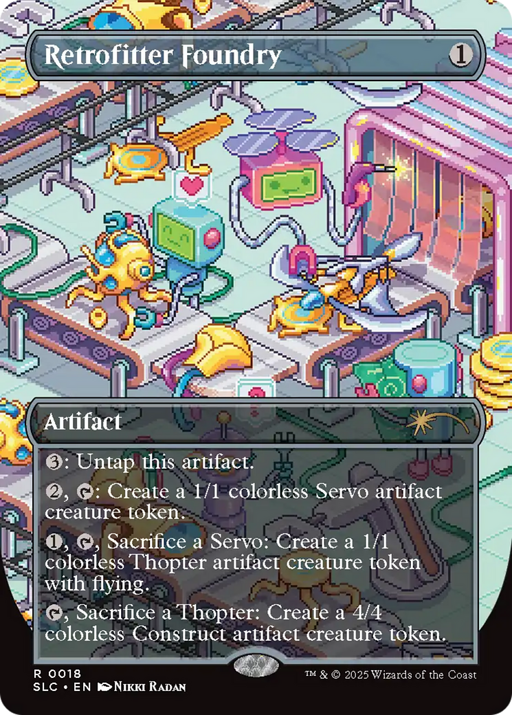 Retrofitter Foundry [Secret Lair Countdown Kit] | Magic Magpie