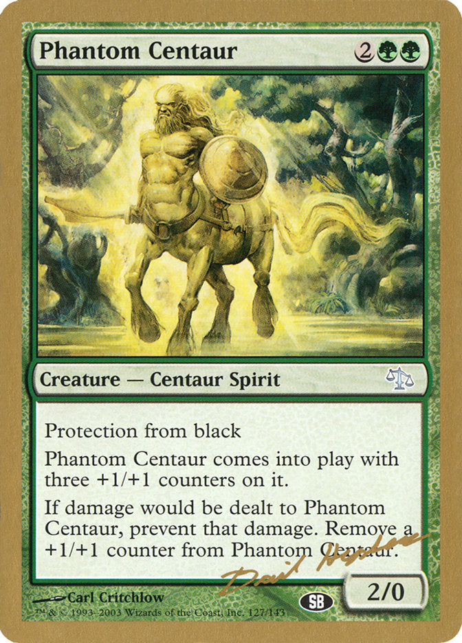 Phantom Centaur (Dave Humpherys) (SB) [World Championship Decks 2003] | Magic Magpie