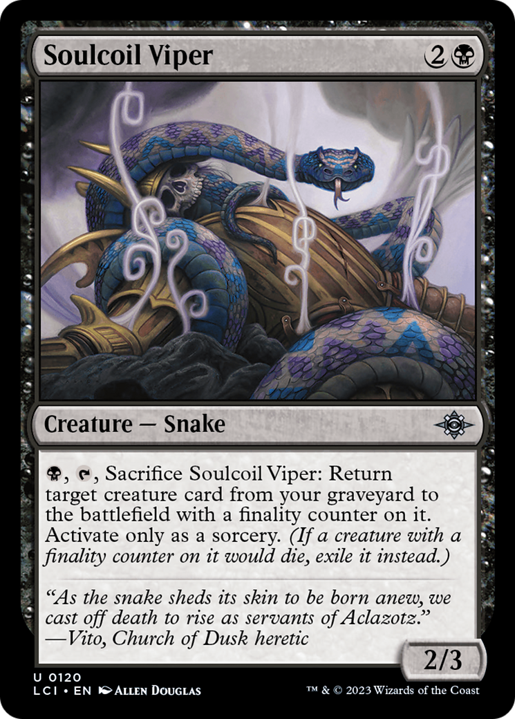 Soulcoil Viper [The Lost Caverns of Ixalan] | Magic Magpie
