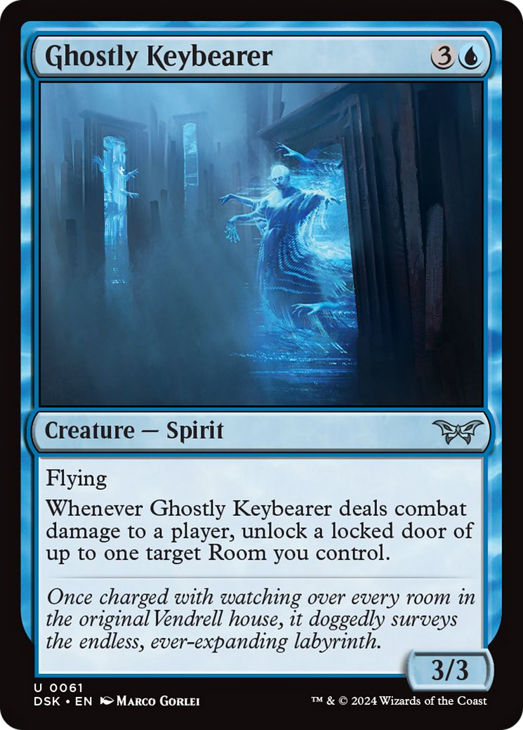 Ghostly Keybearer [Duskmourn: House of Horror] | Magic Magpie