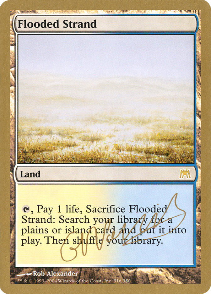 Flooded Strand (Gabriel Nassif) [World Championship Decks 2004] | Magic Magpie