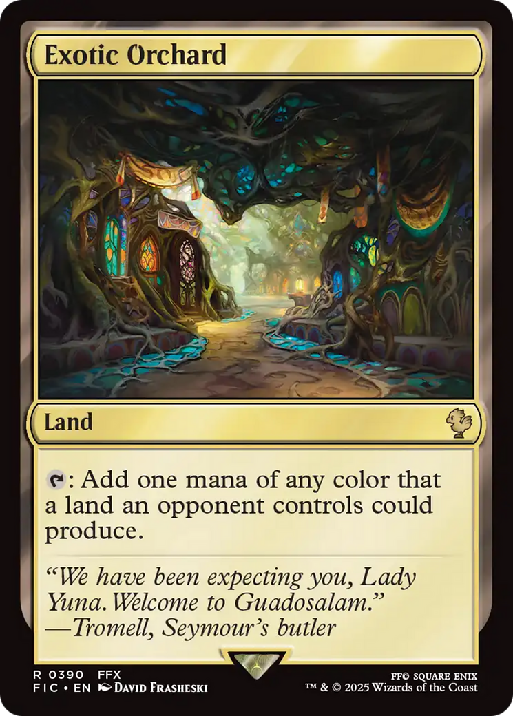 Exotic Orchard [FINAL FANTASY Commander] | Magic Magpie