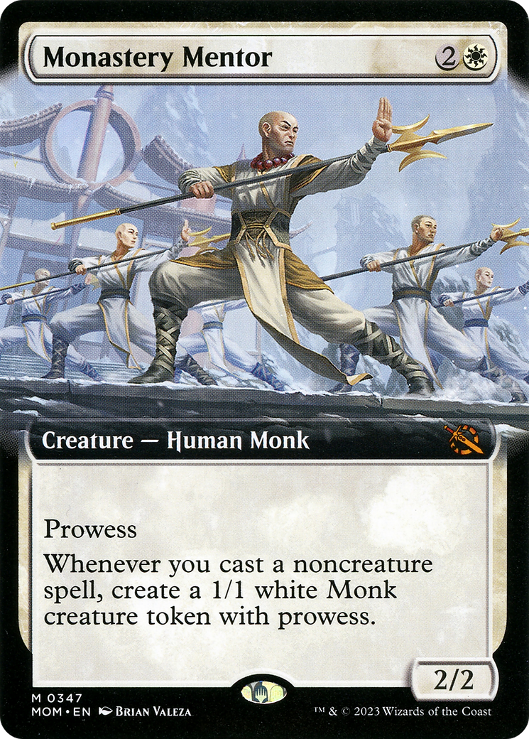 Monastery Mentor (Extended Art) [March of the Machine] | Magic Magpie