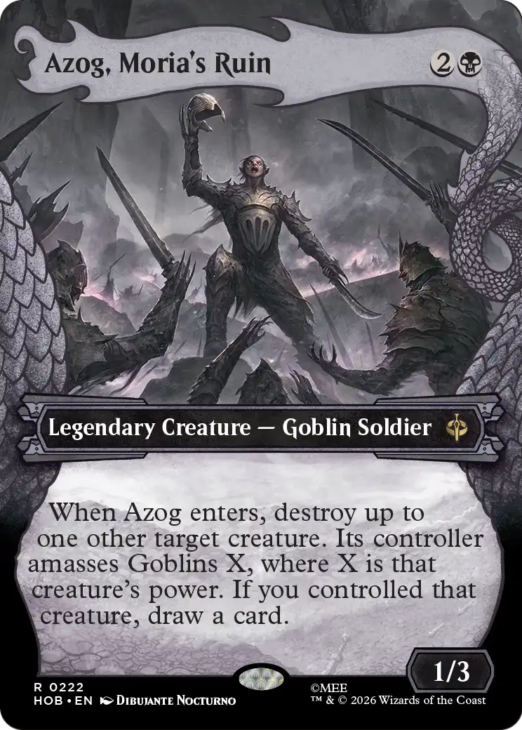 Azog, Moria's Ruin (Showcase) [The Hobbit] | Magic Magpie