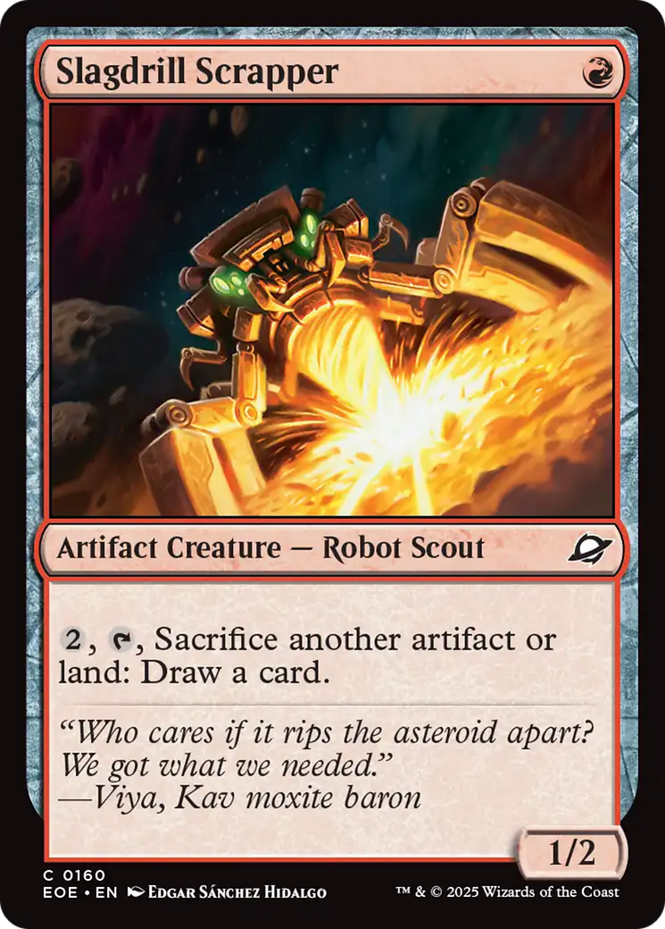 Slagdrill Scrapper [Edge of Eternities] | Magic Magpie