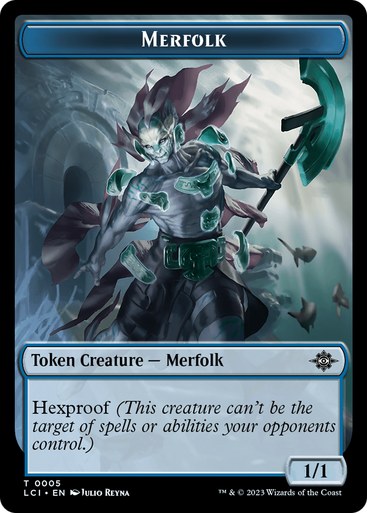 Merfolk Token [The Lost Caverns of Ixalan Tokens] | Magic Magpie