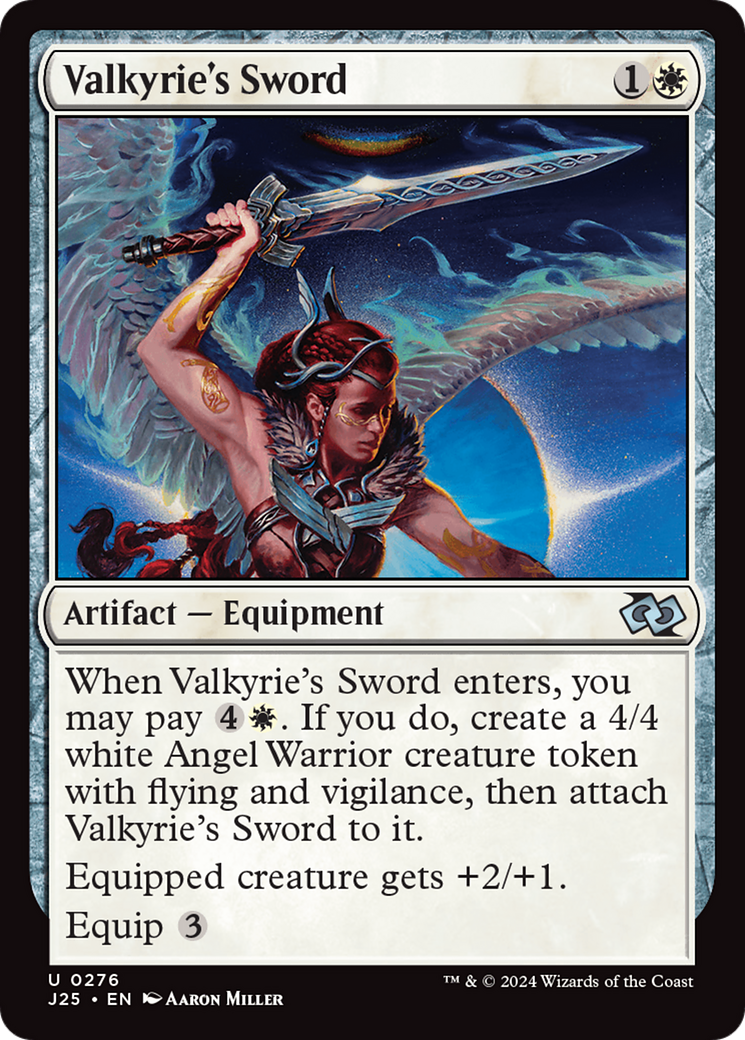 Valkyrie's Sword [Foundations Jumpstart] | Magic Magpie