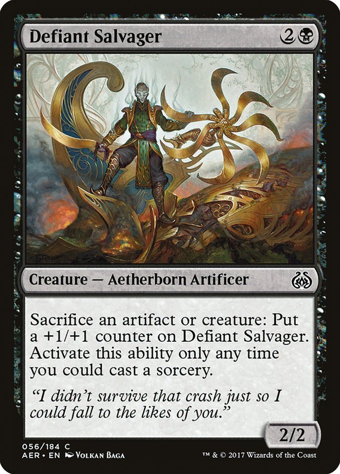 Defiant Salvager [Aether Revolt] | Magic Magpie