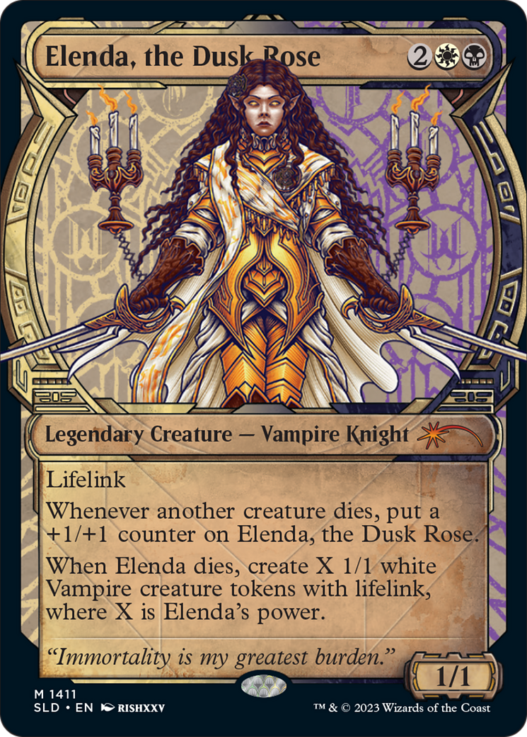 Elenda, the Dusk Rose [Secret Lair Drop Series] | Magic Magpie