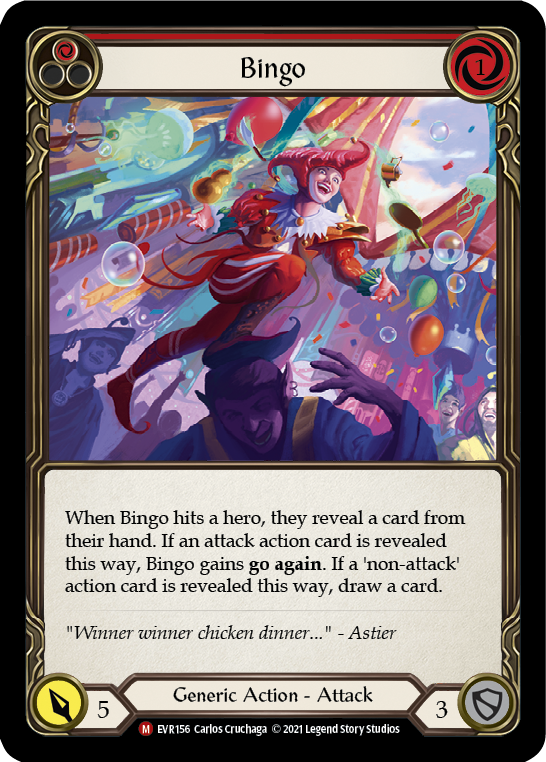 Bingo [EVR156] (Everfest)  1st Edition Rainbow Foil | Magic Magpie