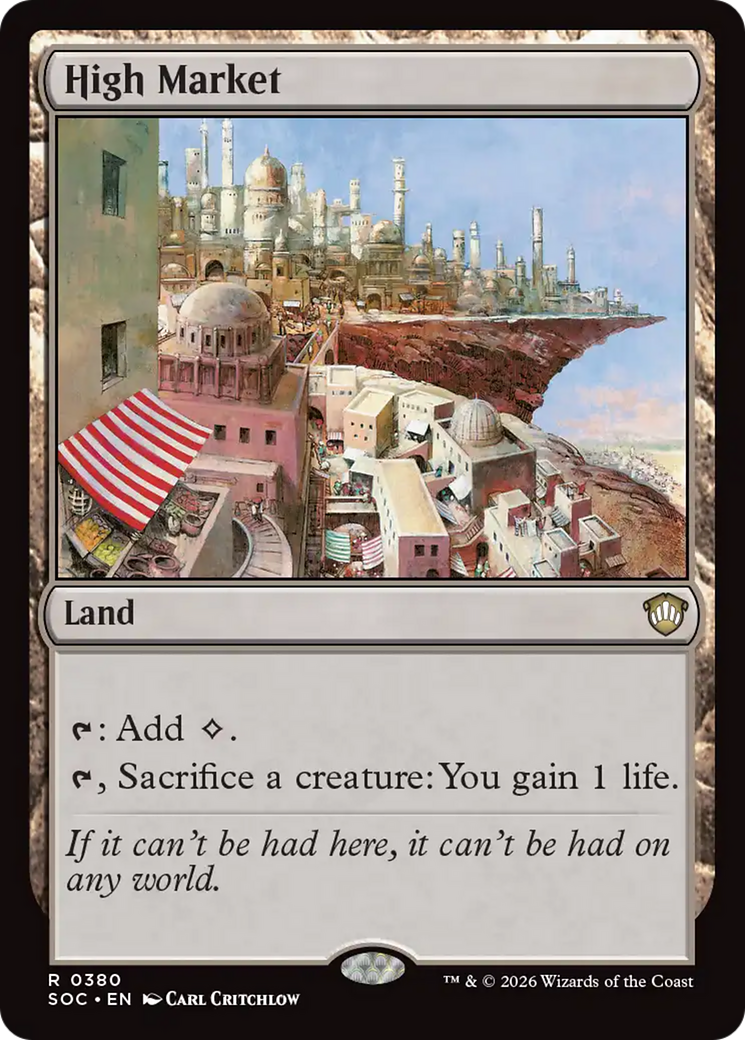 High Market [Secrets of Strixhaven Commander] | Magic Magpie