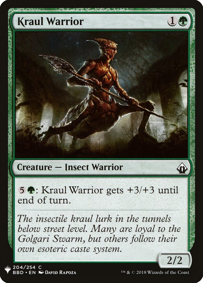 Kraul Warrior [Mystery Booster] | Magic Magpie