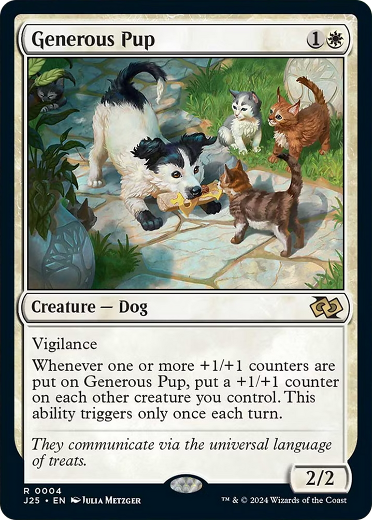 Generous Pup [Foundations Jumpstart] | Magic Magpie