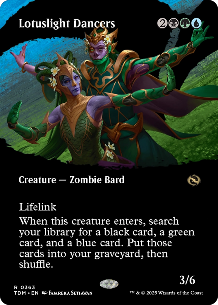 Lotuslight Dancers (Borderless) [Tarkir: Dragonstorm] | Magic Magpie