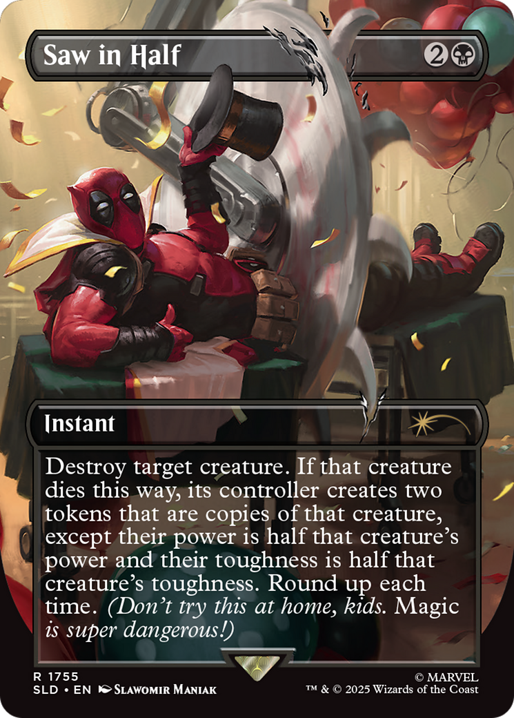 Saw in Half [Secret Lair Drop Series] | Magic Magpie