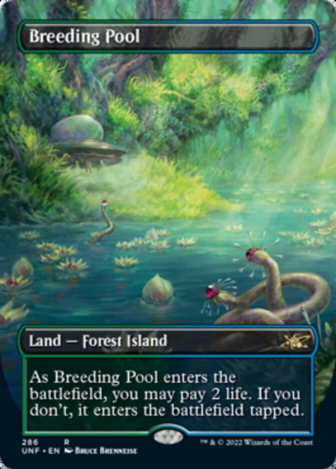 Breeding Pool (Borderless) [Unfinity] | Magic Magpie